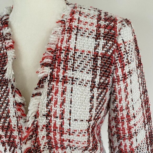 *HOST Pick* Halogen BNWT Open Tweed Jacket Small - Picture 4 of 12